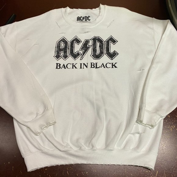 ac dc sweatshirt mens